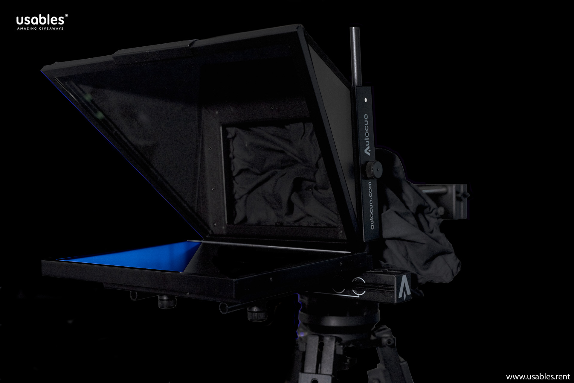 Autocue 17“ Teleprompter professional, Qpro, Hand Control